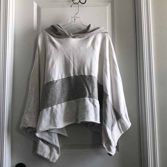 Free People Sweaters - Free People hooded poncho with arm holes